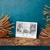 Lieve Herinnering | Moderne Dierenherdenkingsfotoc Fotoplaat (Zijkant)