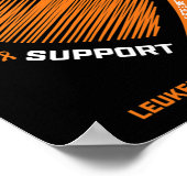 Lieve Herinnering Ter Nagedachtenis Dochter Leukem Poster (Hoek)