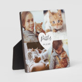 Lieve Herinneringen Huisdier Herdenkingsfoto Vierk Fotoplaat (Voorkant)