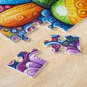 Lieve Hippie Poot Legpuzzel (Zijkant)