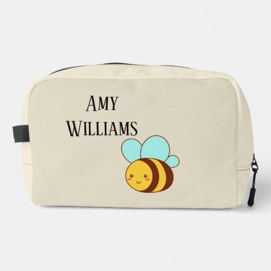 Lieve hommel gepersonaliseerd  toilettasje (Voorkant)