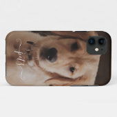 Lieve huisdieren foto om te onthouden Case-Mate iPhone case (Achterkant (horizontaal))
