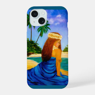 Lieve Hula op het Strand iPhone 15 Case