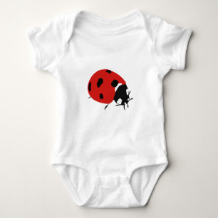 Lieve Illustratie van Lieveheersbeestje in het Roo Romper