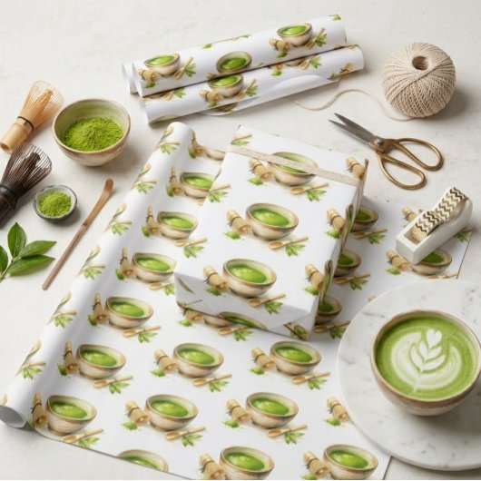 Lieve Japanse Matcha liefhebber Cadeaupapier