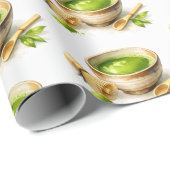 Lieve Japanse Matcha liefhebber Cadeaupapier (Rol Hoek)