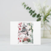 Lieve Japanse omgeving Briefkaart (Staand voorkant)