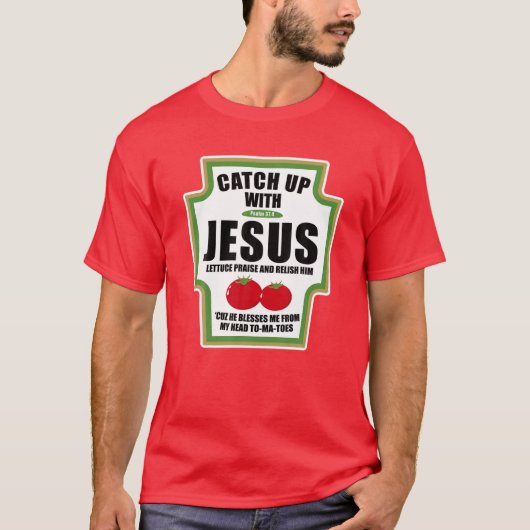Lieve Jezus, grappige religieuze omstandigheden vo T-shirt (Voorkant)