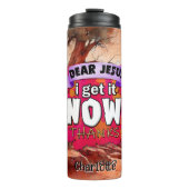 Lieve Jezus, ik begrijp het Thermosbeker (Voorkant)