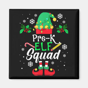 Lieve Jongens Kerst Pre K Elfenteam Magneet