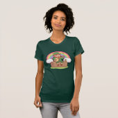 Lieve Kabouter Die Banjo Speelt T-Shirt (Voorkant volledig)
