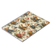 Lieve kabouter en bloemen ontwerp notitieboek (Linkerzijde)