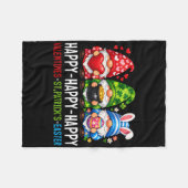 Lieve Kabouter Gelukkig Valentijnsdag St. Patrick Fleece Deken (Voorkant (Horizontaal))