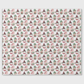 Lieve Kabouter Kerstmis Cadeaupapier (Vlak)