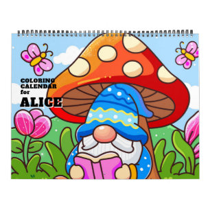 Lieve Kabouter Kinderen Kleurkalender Kalender