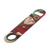 Lieve Kabouter Klaver Ierse Folklore Kunst Speed Flessenopener (Achterkant Gekanteld)