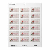 Lieve Kabouter Slee Glitterende Bokeh  Etiket (Full Sheet)