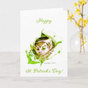 Lieve Kabouter St. Patrick's Dag Kaart