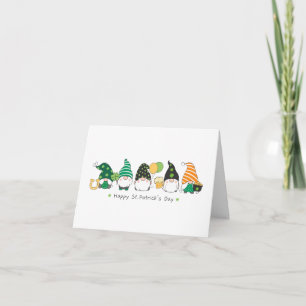 Lieve Kabouter St. Patrick's Day Vouwkaart Feestdagen Kaart