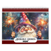 Lieve Kabouters 2026 Midden Dubbele Pagina Kalender (Hoes)