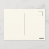 Lieve kabouterverjaardagsillustratie met ballonnen briefkaart (Achterkant)