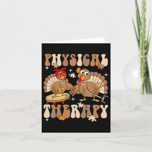 Lieve kalkoen fysiotherapie Pt Pta herfst Kaart