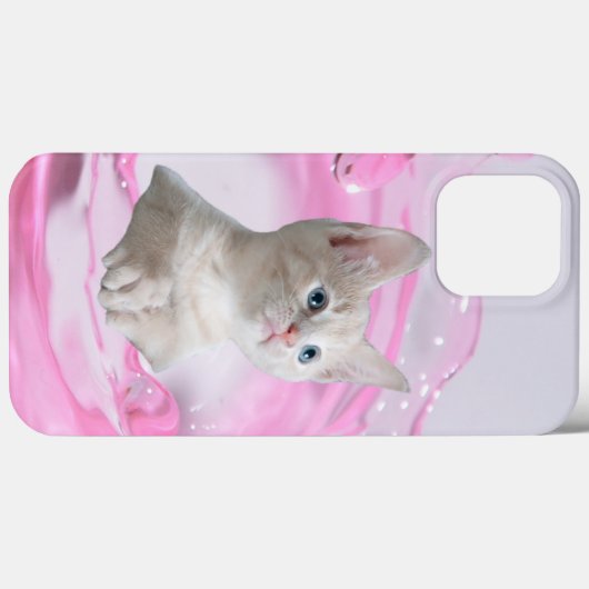 Lieve kat Case-Mate iPhone case (Achterkant (horizontaal))