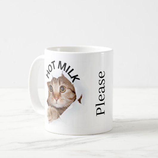 Lieve kat koffiemok (Voorkant links)