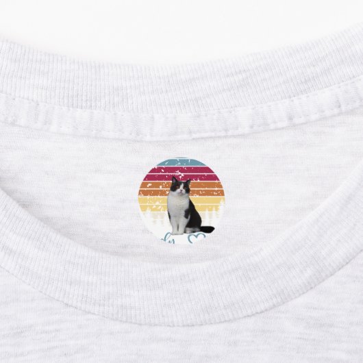 Lieve kat labels (Aangebracht)