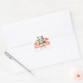 Lieve Kat Liefhebber Sticker | kat vader | kat moe (Envelop)