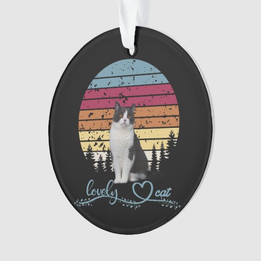 Lieve kat ornament (voorkant)