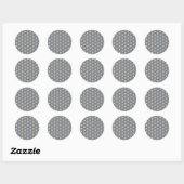 Lieve kat ronde sticker (Vel)