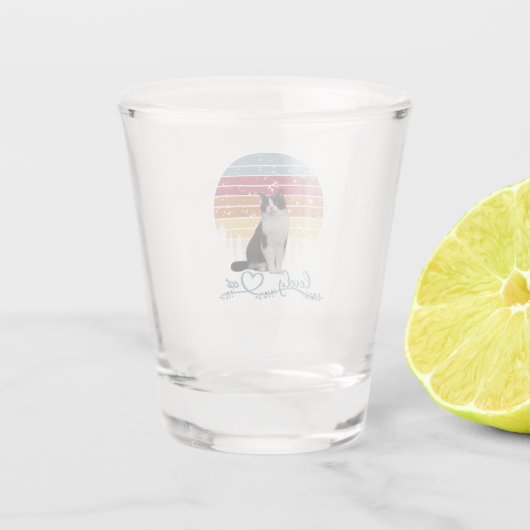 Lieve kat shot glas (Achterkant)