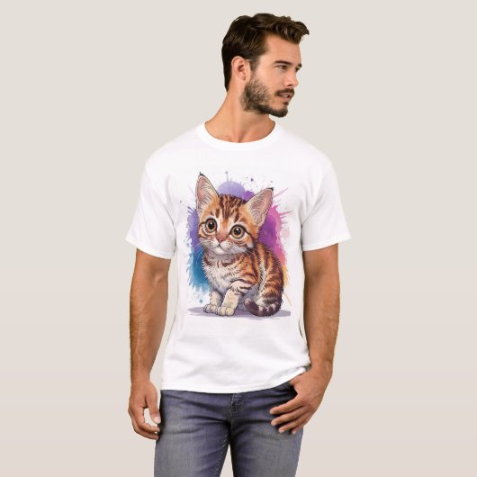 Lieve kat t-shirt (Voorkant volledig)