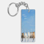 Lieve katten sleutelhanger (Voorkant Links)