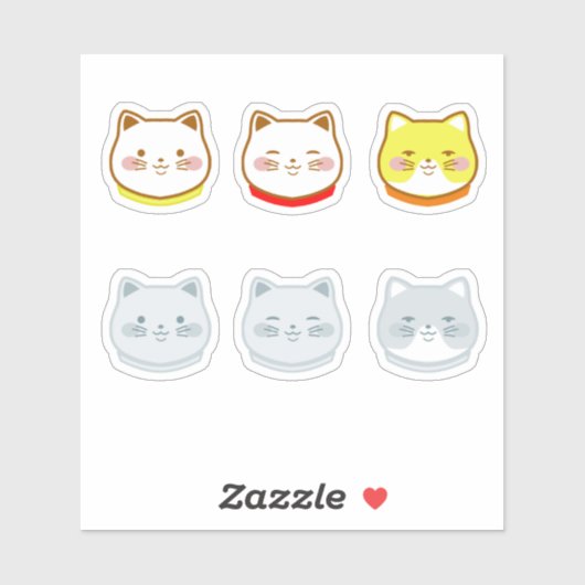 Lieve Katten Sticker (Vel)