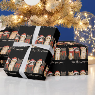 Lieve Kattenmoeder Kerstmis Kattenliefhebber Cadea Cadeaupapier