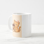 Lieve kattenpublicaties koffiemok (Voorkant links)