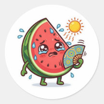 Lieve Kawaii Marokkaanse Zomer Watermeloen DallSti