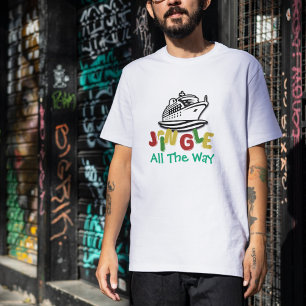 Lieve Kerst Cruise Rood/Groen Persoonlijk T-shirt