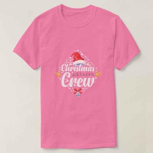 Lieve Kerst Iconen Festieve Elementen T-shirt (Design voorkant)