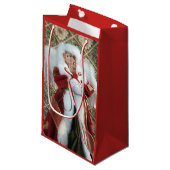 Lieve kerstangel klein cadeauzakje (Voorkant Gekanteld)