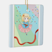 Lieve Kerstelf Keramisch Ornament (Rechts)