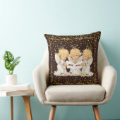 Lieve Kerstengelen Worpkussen Kussen (Stoel)