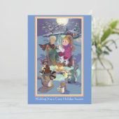 Lieve kerstkaart (Staand voorkant)