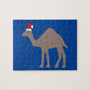 Lieve Kerstkameel Legpuzzel