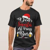Lieve kerstman, breng alleen maar een kerstfeest m t-shirt (Voorkant)