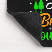 Lieve Kerstman Breng gewoon bourbon kerst pyjama's Muismat (Hoek)