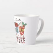 Lieve Kerstman | Christmas Coffee Latte Mok (Rechterhoek)