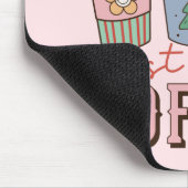 Lieve Kerstman | Christmas Coffee Latte Muismat (Hoek)